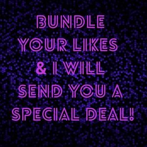 Special savings available!